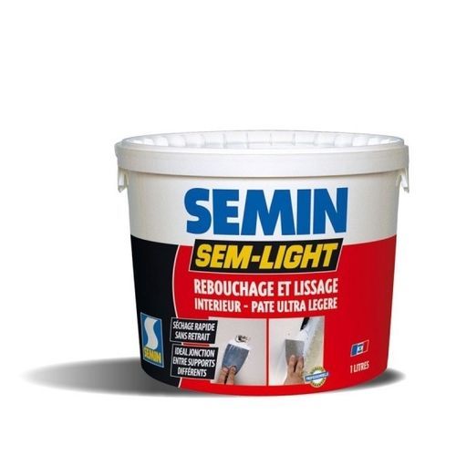 光滑涂料 - SEM' LIGHT - SEMIN - 用于堵塞 / 室内 / 墙面