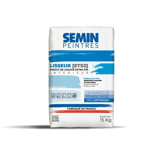光滑涂料 - LISSEUR - SEMIN - 室内 / 墙面 / 石膏