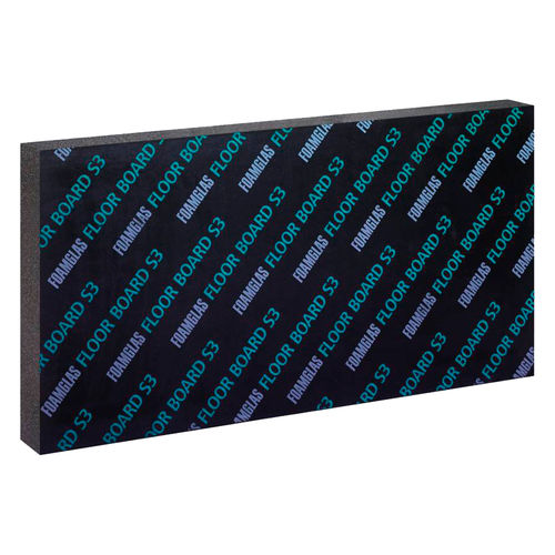 隔热材料 - S3 - FOAMGLAS® - 多孔玻璃 / 板式 / 用于地面