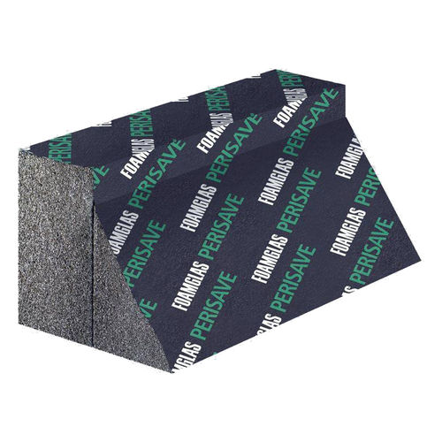 隔热材料 - PERISAVE MARGINAL STOP - FOAMGLAS® - 多孔玻璃 / 板式 / 被动式房屋
