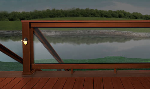 WPC护栏 - EVOLUTIONS RAIL™ BUILDER - TimberTech® - 栅栏式 / 户外 / 甲板用