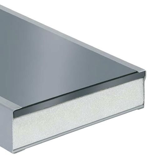 外墙夹芯板 - GLASS-PUR-ALU  - WEISS CHEMIE + TECHNIK GMBH & CO. KG  - 门用 / 用于窗户 / 玻璃表面