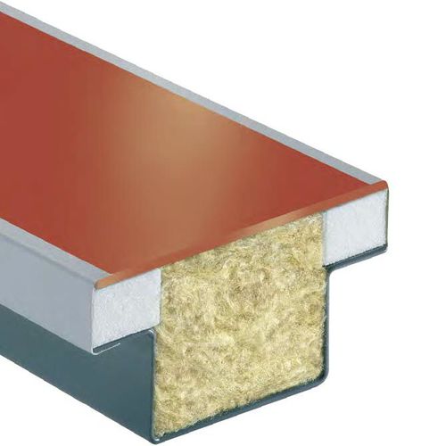 外墙夹芯板 - GLASS-ALU / ALU-ALU (Z-SHAPED)  - WEISS CHEMIE + TECHNIK GMBH & CO. KG  - 墙面 / 用于窗户 / 金属表面