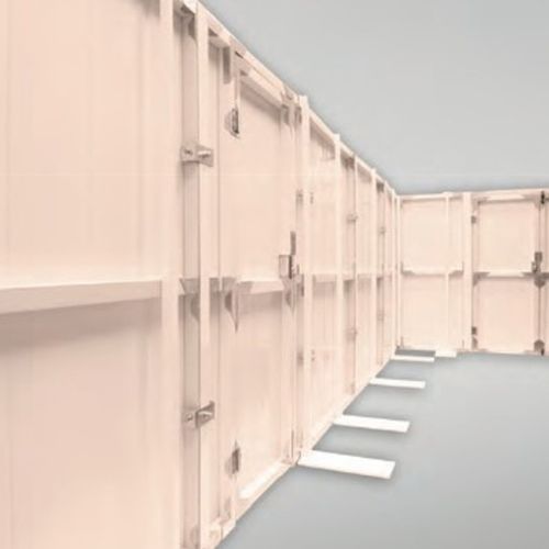 活动隔断 - REUSE-A-WALL™ - BATISEC  - PVC / 专业 / 防火