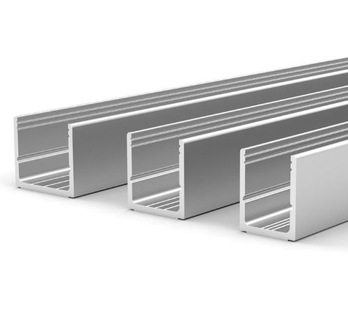 铝制型材 - BO 520164 series - BOHLE AG - U形 / 用于隔墙