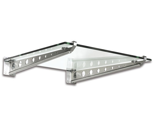 入口雨棚 - BO 5211041	 - BOHLE AG - 金属 / 玻璃 / 扁平