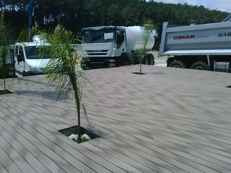WPC露台地板条 - CARMO - 商用