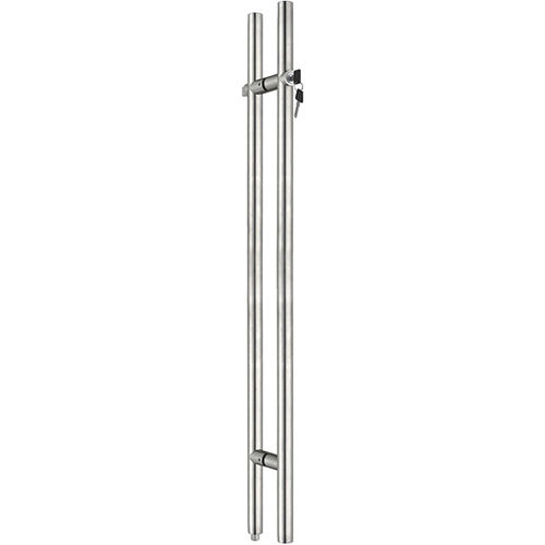 门把手 - Lock Handle - DESIGN-MAT - 磨砂不锈钢 / 传统风格 / 家用