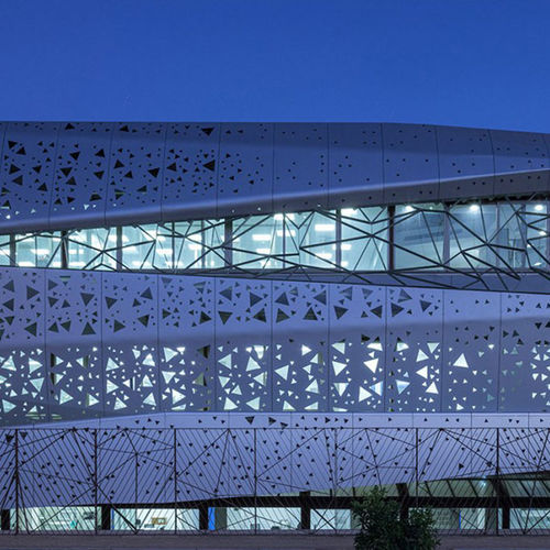 铝制复合板 - ETALBOND® FR - ELVAL COLOUR - 外包 / 建筑 / 建筑物