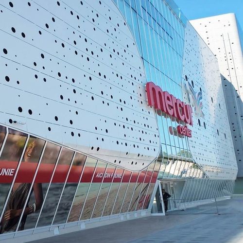 带孔金属板 - ELVAL ENFTM - ELVAL COLOUR - 波形 / 装饰 / 铝制