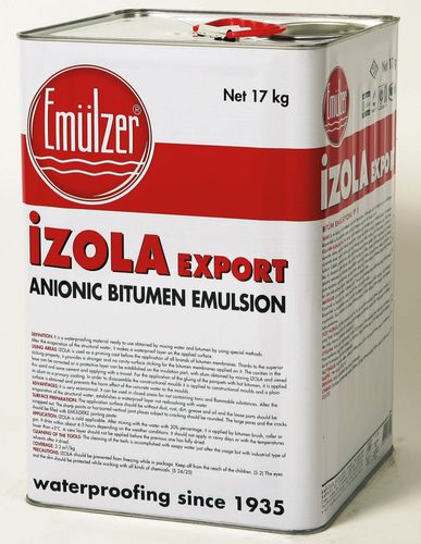 地基液体防水材料 - İZOLA EXPORT 1030 - EMULZER