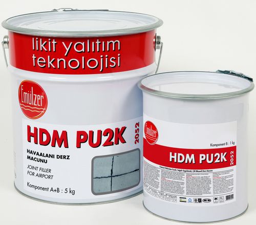 弹性材料胶合剂 - HDM PU2K - EMULZER - 聚氨酯基底 / 固定