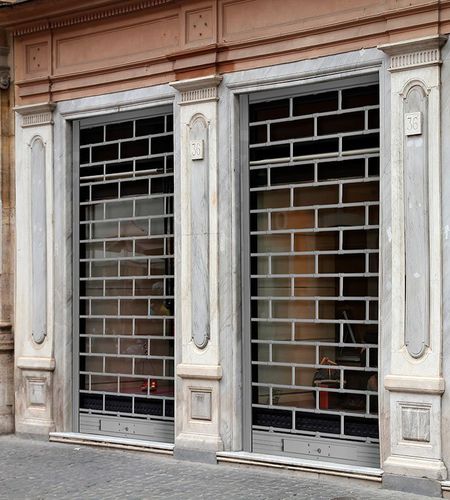 商店金属卷帘 - BRICK - FLEXIDOOR SA
