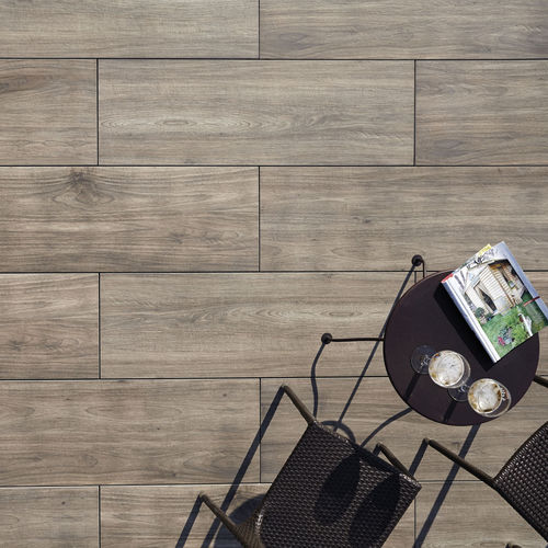 陶土瓷砖 - OUTDOOR WOOD - HARENA HOLZ MARRONE - GRANULATI ZANDOBBIO SPA - 户外 / 地面用 / 长方形
