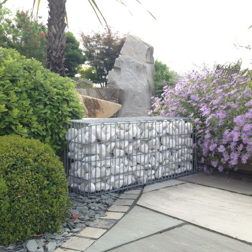 组合式石笼 - NATURAL STONE BOX - GABBIONI INSCATOLATI - GRANULATI ZANDOBBIO SPA - 防护 / 用于室外布置 / 用于固结