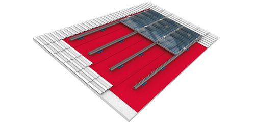 屋顶沥青防水材料 - ELOTENE DSR SOLAR - ISOLTEMA - 隔汽层 / 自粘贴