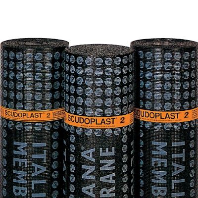 防护防水膜 - SCUDOPLAST 2 - ITALIANA MEMBRANE SPA  - 绝缘 / 用于楼板 / 卷式