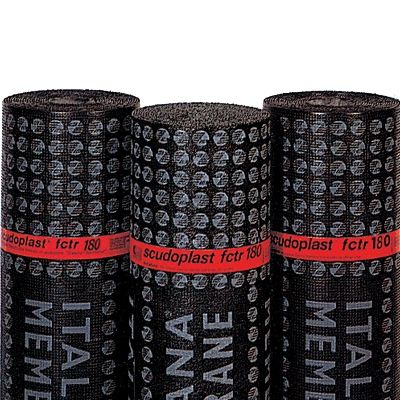 公路防水膜 - SCUDOPLAST FCTR 250 - ITALIANA MEMBRANE SPA  - 卷式 / 沥青