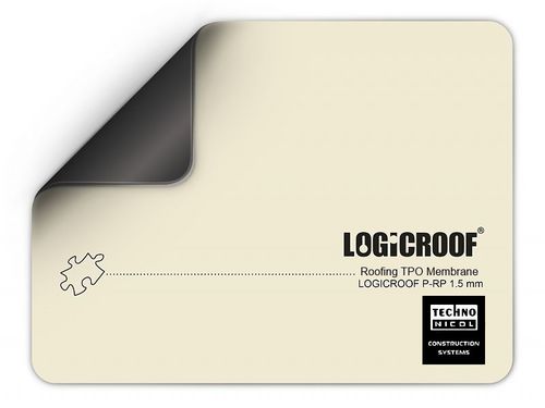 屋顶防水膜 - LOGICROOF P-RP - ITALIANA MEMBRANE SPA  - 卷式 / 复合陶瓷 / 聚烯烃