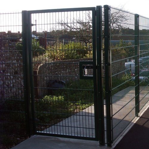网眼边门 - SR1 (A1) - ZAUN FENCING  - 不锈钢