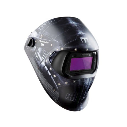 自动遮光焊接防护面具 - SPEEDGLAS™ 100 TROJAN WARRIOR - 3 M France - EN 175 / MIG / TIG