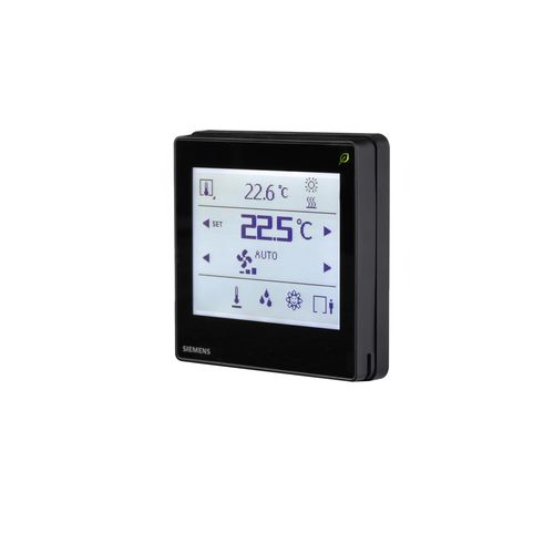 智能家居安装触摸屏 - QMX3.P35H-BSC - SIEMENS Building Technology - 用于通风系统 / 壁挂 / 嵌入式