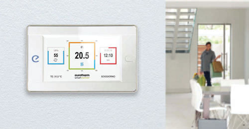 多功能智能家居安装触摸屏 - SMARTCOMFORT  - Eurotherm AG - 壁挂