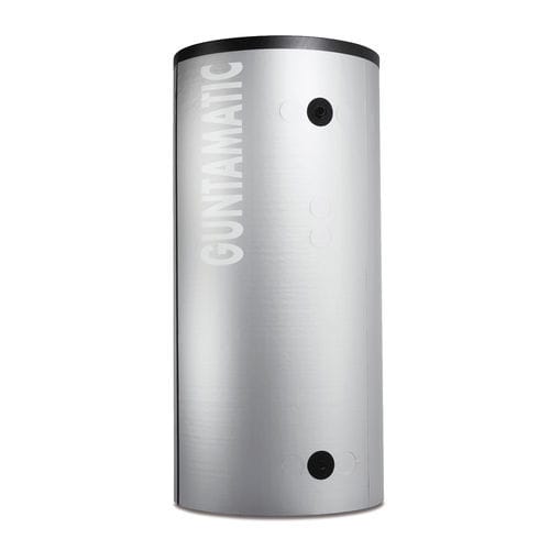 太阳能圆柱形热水器 - AKKUTHERM ECO - Guntamatic Heiztechnik GmbH - 落地式 / 立式 / 住宅