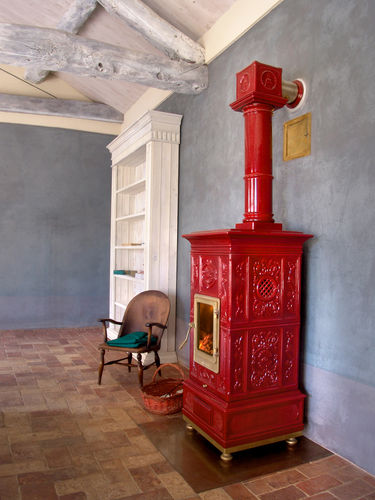 木材采暖炉 - Vienna - LA CASTELLAMONTE Stufe di Ceramica - 12 kW / 11 kW / 13 kW