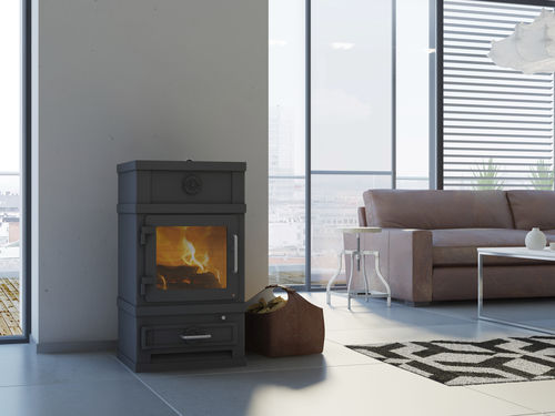 木材采暖炉 - 2060 - LOTUS Heating Systems A/S - 传统风格 / 钢