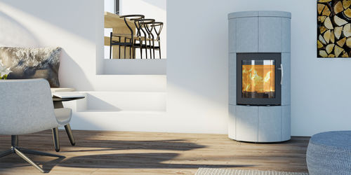 木材采暖炉 - M2 - LOTUS Heating Systems A/S - 现代风格 / 滑石