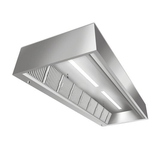 壁挂吸油烟机 - X-CYCLONE® EVS-W-SERIES - Rentschler REVEN Lüftungssysteme GmbH - 专业 / 内置照明