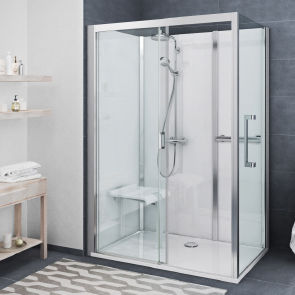 步入式淋浴房 - VINATA®  - Roth Werke GmbH Energie- und Sanitärsysteme - 玻璃 / 铝制 / 滑门式