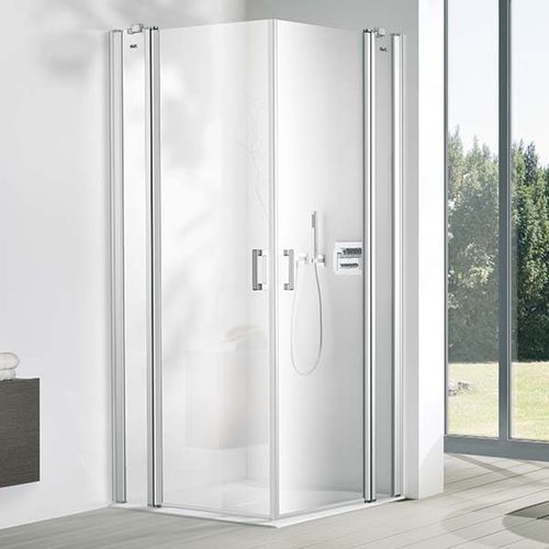 玻璃淋浴房 - CARIBA® - Roth Werke GmbH Energie- und Sanitärsysteme - 铝制 / 滑门式 / 转角