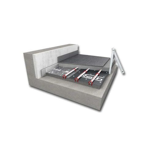 热水地暖 - QUICK-ENERGY® TACKER-SYSTEM - Roth Werke GmbH Energie- und Sanitärsysteme - 住宅 / 商用 / 发泡聚苯乙烯板