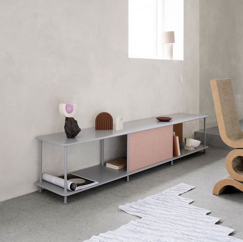 现代风格置物架 - Free 111000 - Montana Furniture - 涂漆中密度纤维板 / 漆包金属 / 磁性固定