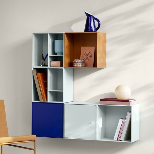 壁挂收纳柜 - Mini 1003 - Montana Furniture - 灰色 / 橙色 / 黄色