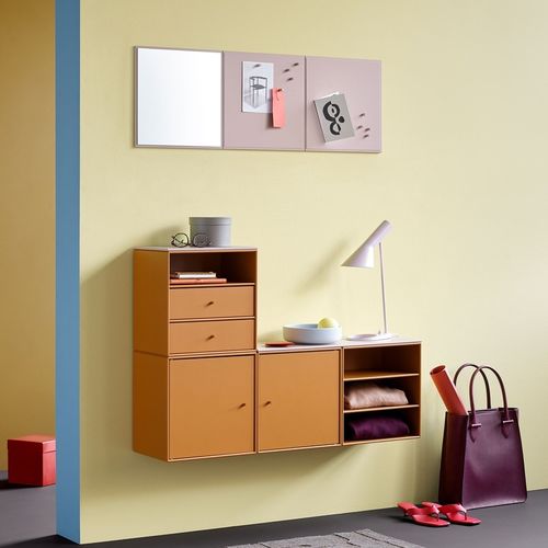 壁挂置物架 - Mini 1006 - Montana Furniture - 现代风格 / 涂漆中密度纤维板 / 带收纳