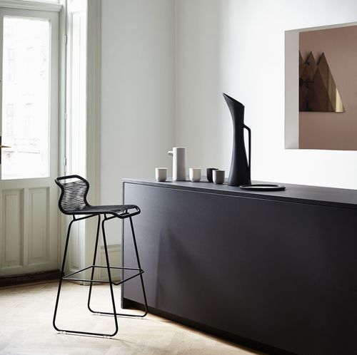 现代风格吧椅 - Panton One  - Montana Furniture - 室内 / 聚氨酯 / 不锈钢桌脚