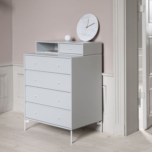 现代风格抽屉柜 - KEEP - Montana Furniture - 涂漆中密度纤维板 / 矩形 / 带抽屉
