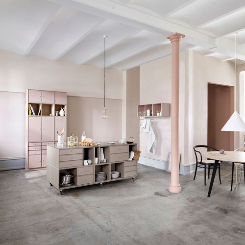 落地收纳柜 - 4120 - Montana Furniture - 壁挂 / 滑轮 / 现代风格