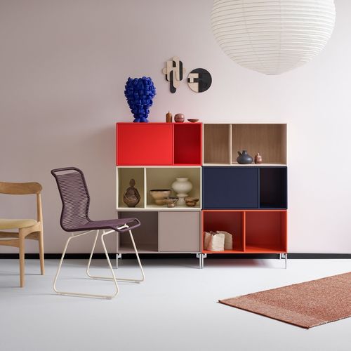 餐具柜 - FLUTTER - Montana Furniture - 现代风格 / 涂漆中密度纤维板 / 搁板