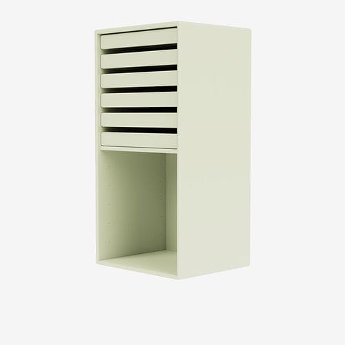 现代风格置物架 - 1562 - Montana Furniture - 涂漆中密度纤维板 / 办公室 / 带收纳