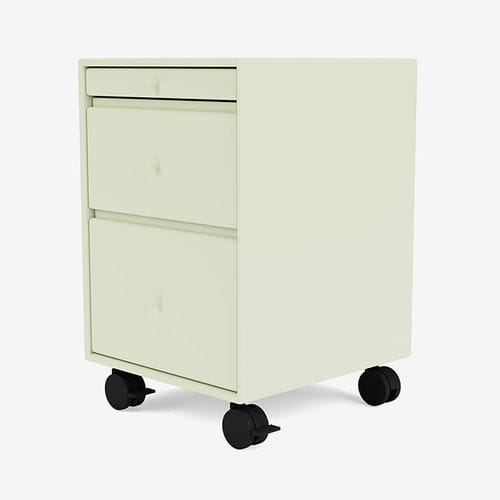 涂漆中密度纤维板抽屉文件柜 - 4271 - Montana Furniture - 3 屉式 / 脚轮