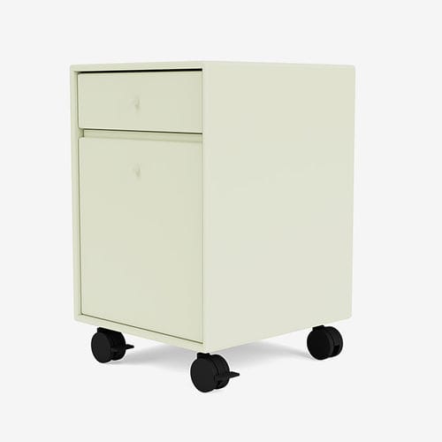 涂漆中密度纤维板抽屉文件柜 - 4166 - Montana Furniture - 2 屉式 / 脚轮