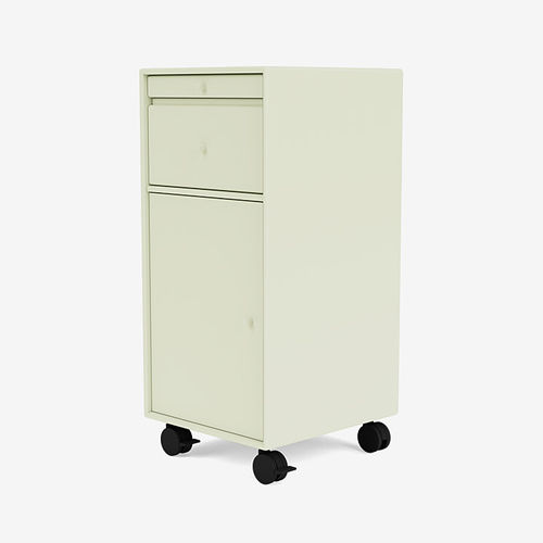 涂漆中密度纤维板抽屉文件柜 - 1368 - Montana Furniture - 3 屉式 / 脚轮