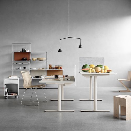 落地办公桌 - HILOW2160 - Montana Furniture - 现代风格 / 层压材料 / 直线型