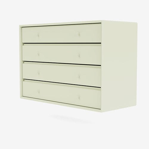 壁挂抽屉柜 - 4122 - Montana Furniture - 现代风格 / 涂漆中密度纤维板 / 矩形