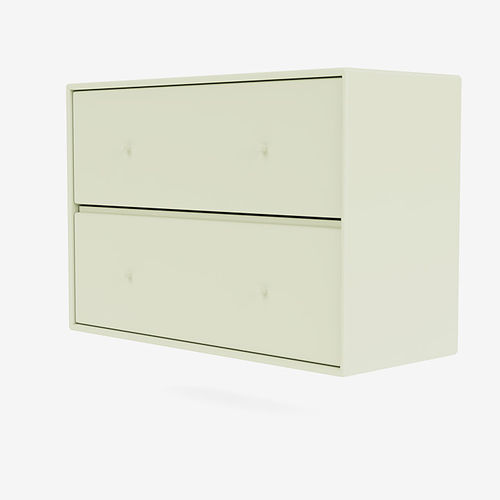 壁挂抽屉柜 - 4125 - Montana Furniture - 现代风格 / 涂漆中密度纤维板 / 矩形