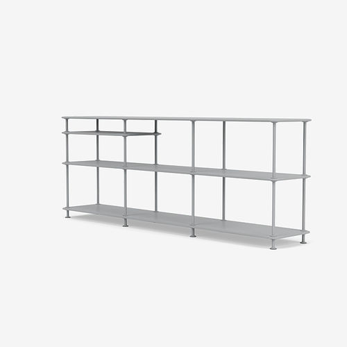现代风格置物架 - Free 222100 - Montana Furniture - 涂漆中密度纤维板 / 漆包金属 / 白色